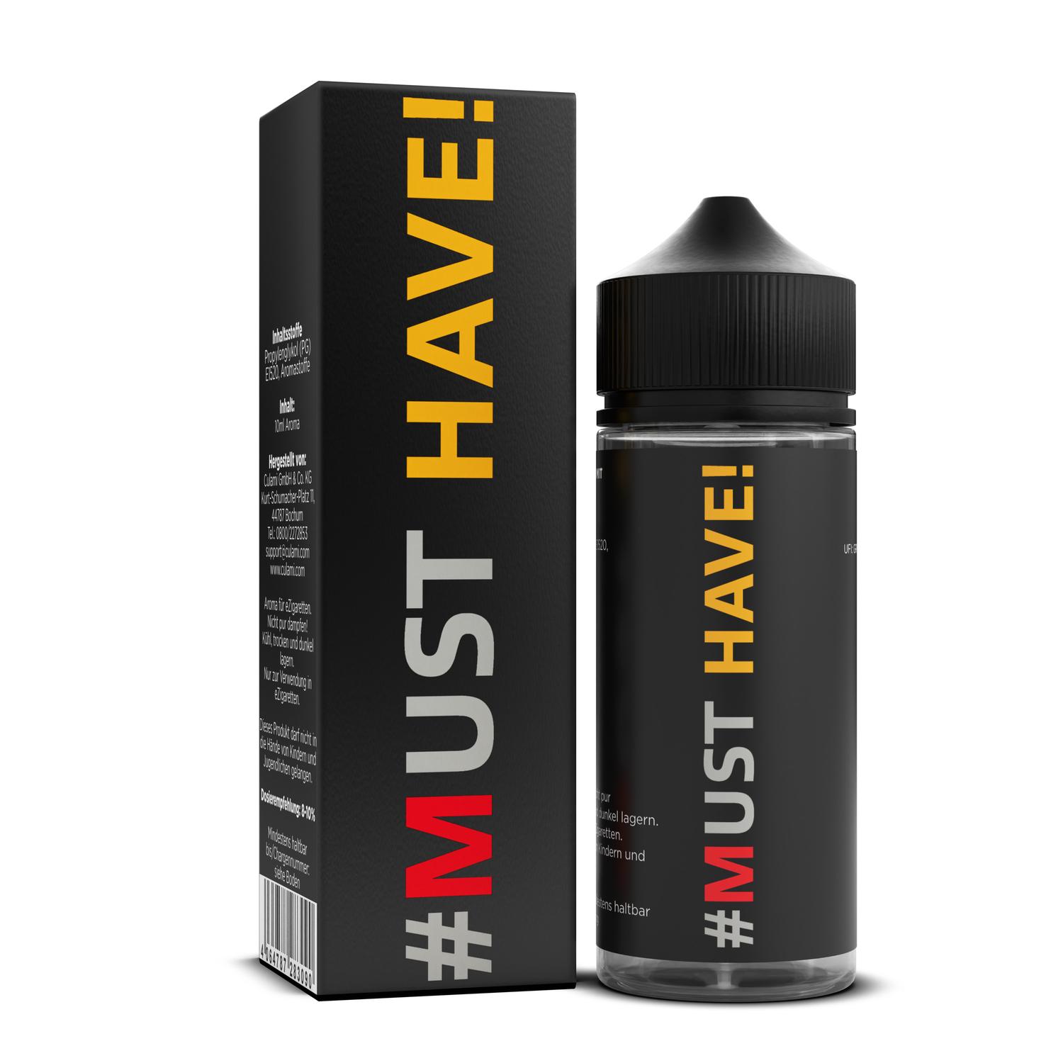 10ml Must  Have Aroma - M - (Longfill in 120ml Chubby Flasche)