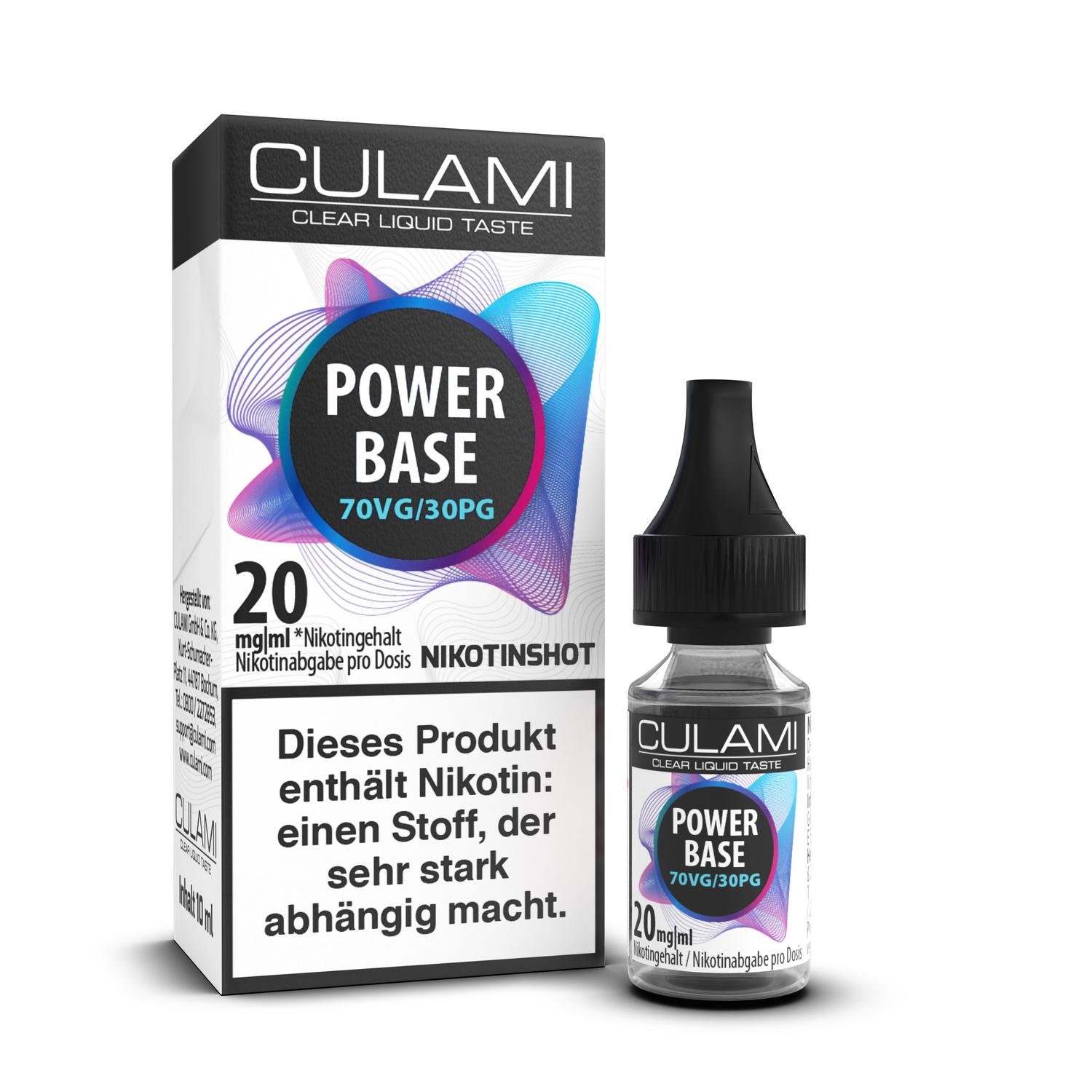 10ml Culami Nikotinshot 20mg - 30PG/70VG