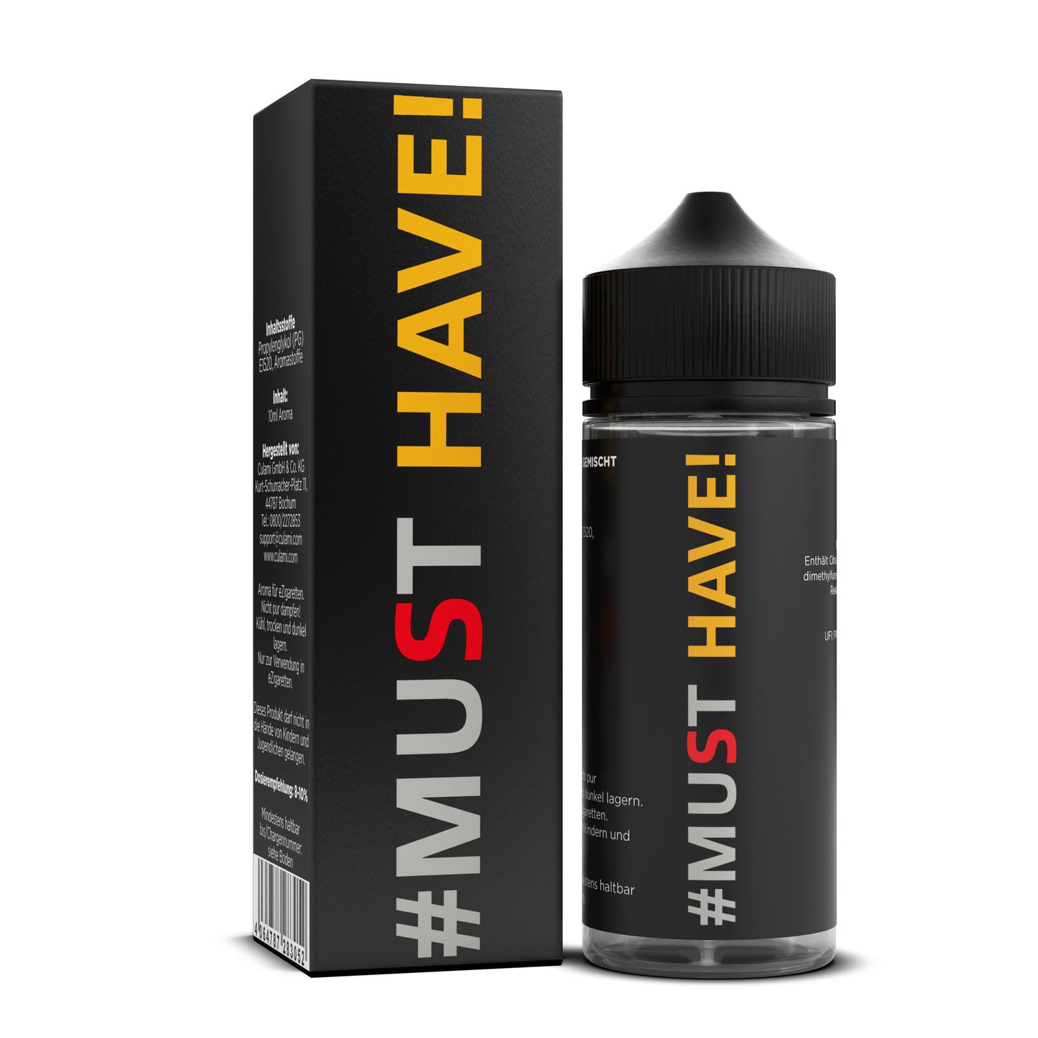 10ml Must  Have Aroma - S - (Longfill in 120ml Chubby Flasche)