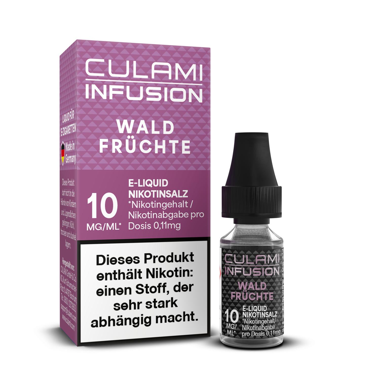 10ml Culami Infusion E-Liquid Waldfrüchte 10mg Nikotinsalz