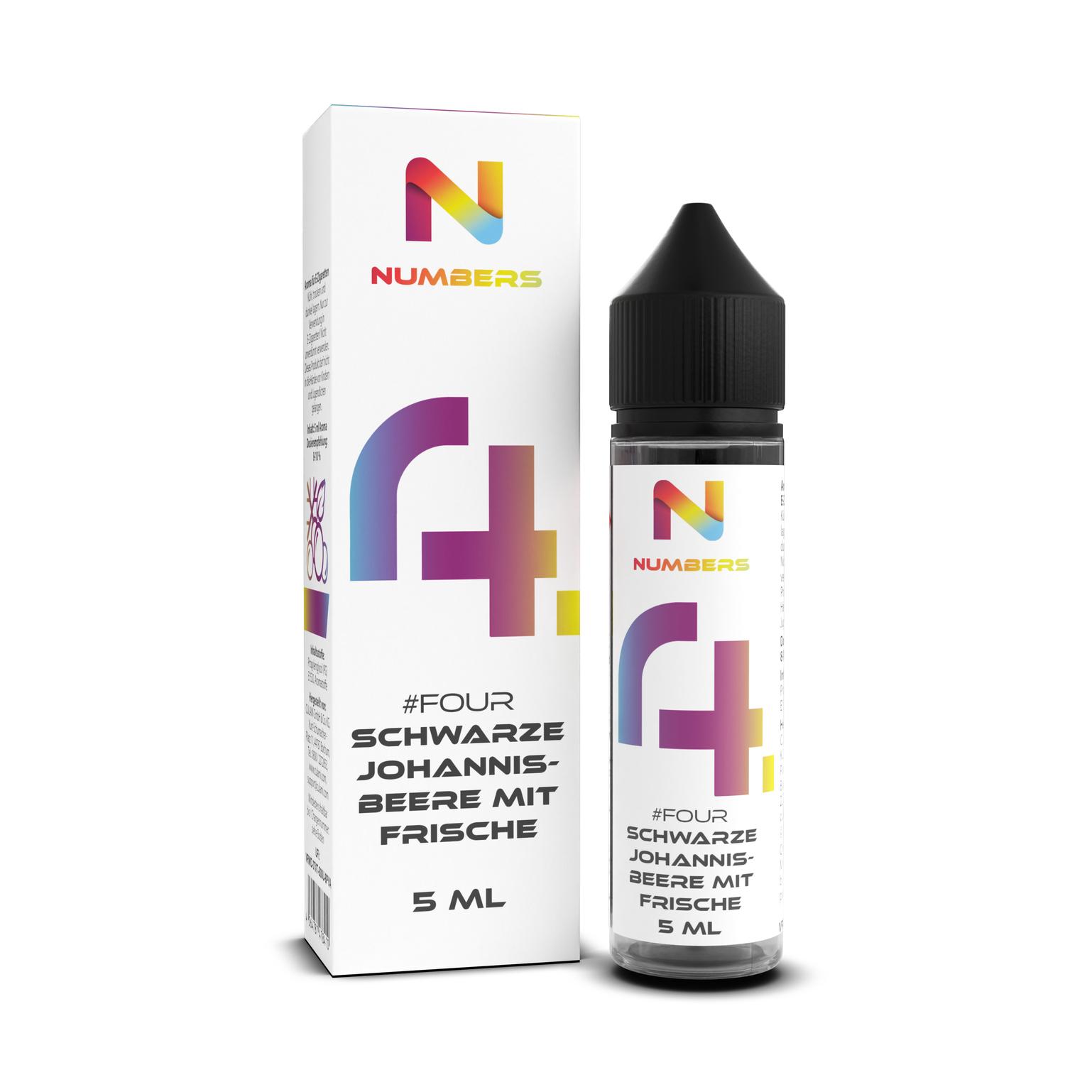 5ml Numbers Aroma 4 (Longfill in 60ml Chubby Flasche)