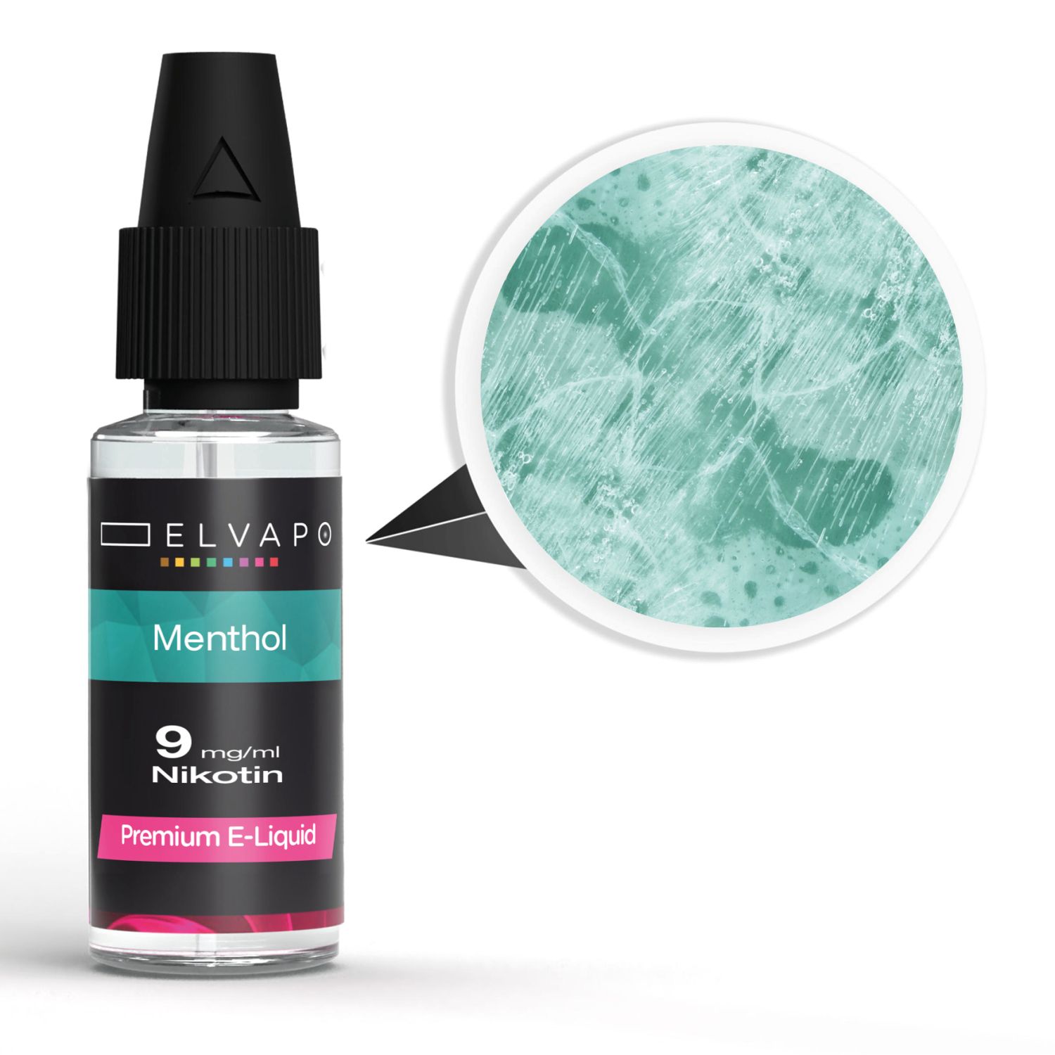 Elvapo Premium E-Liquid - Menthol 9mg