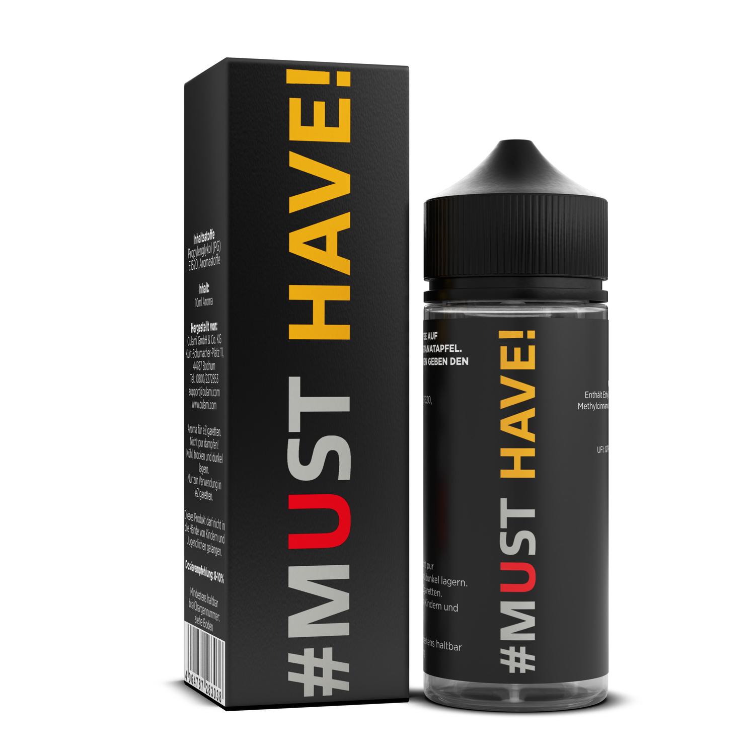 10ml Must  Have Aroma - U - (Longfill in 120ml Chubby Flasche)