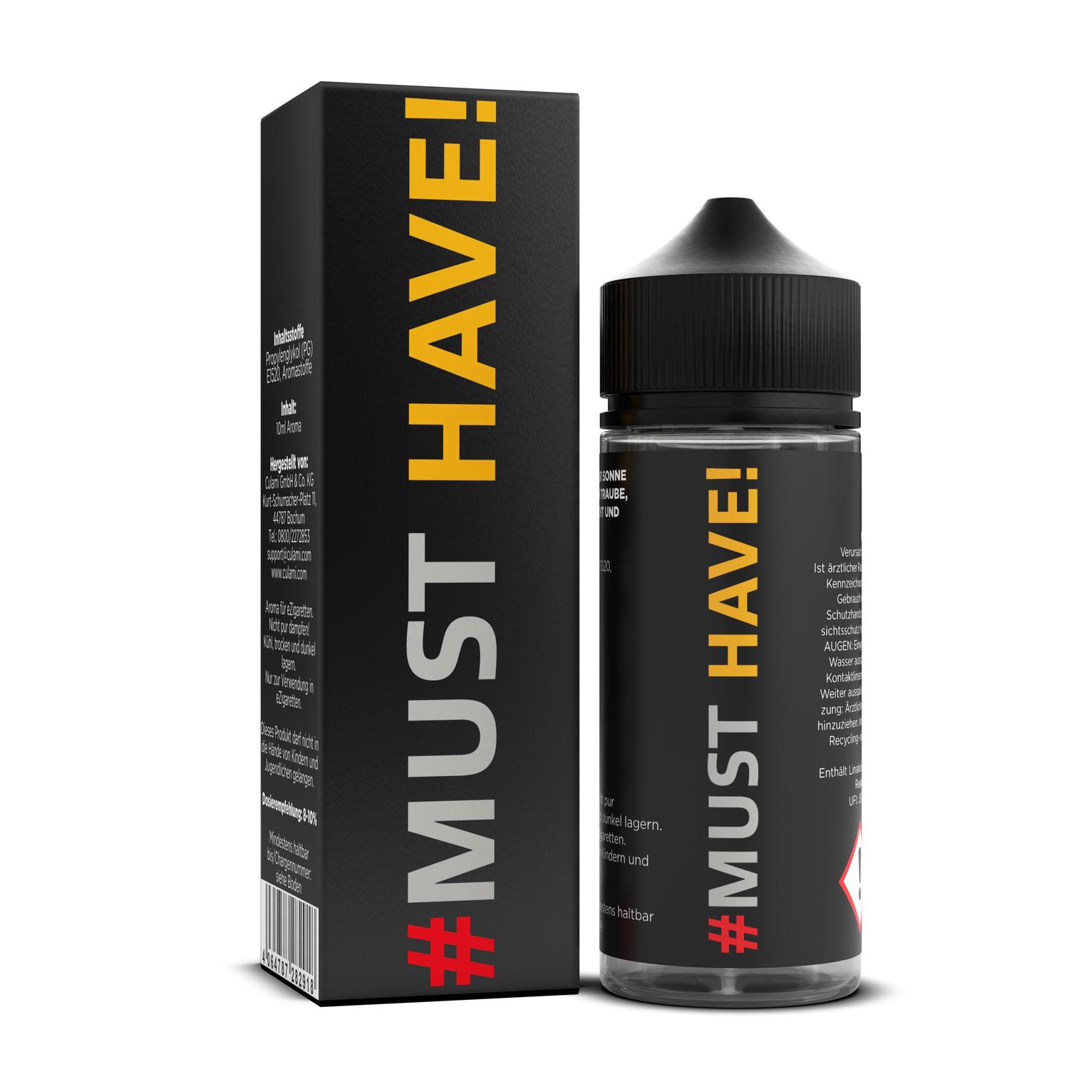 10ml Must  Have Aroma - # - (Longfill in 120ml Chubby Flasche)