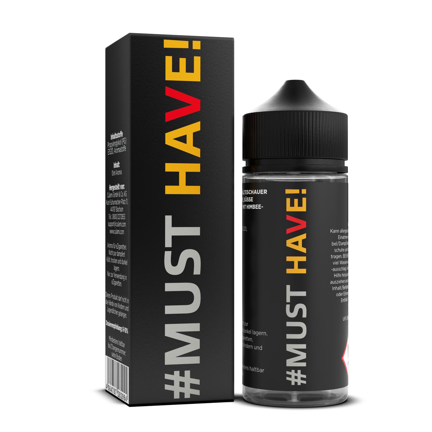 10ml Must  Have Aroma - V - (Longfill in 120ml Chubby Flasche)