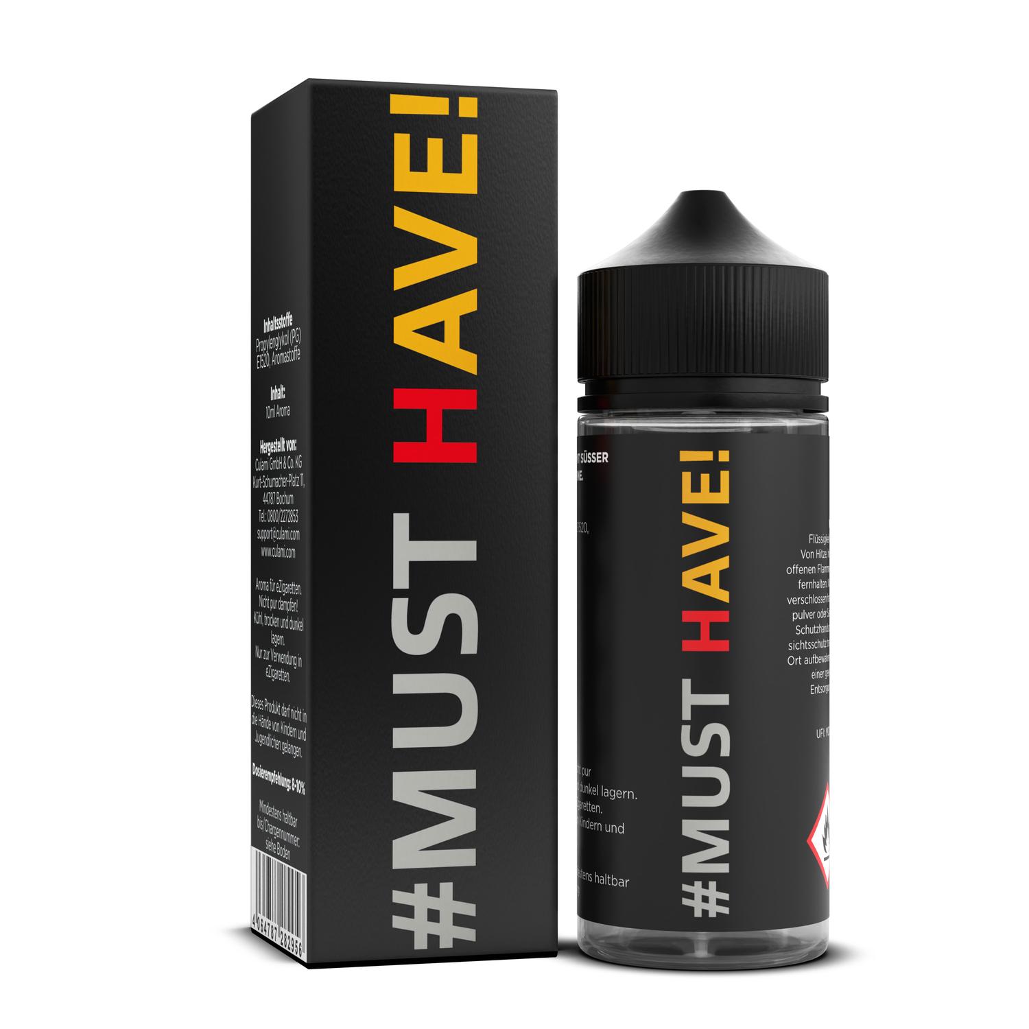 10ml Must  Have Aroma - H - (Longfill in 120ml Chubby Flasche)