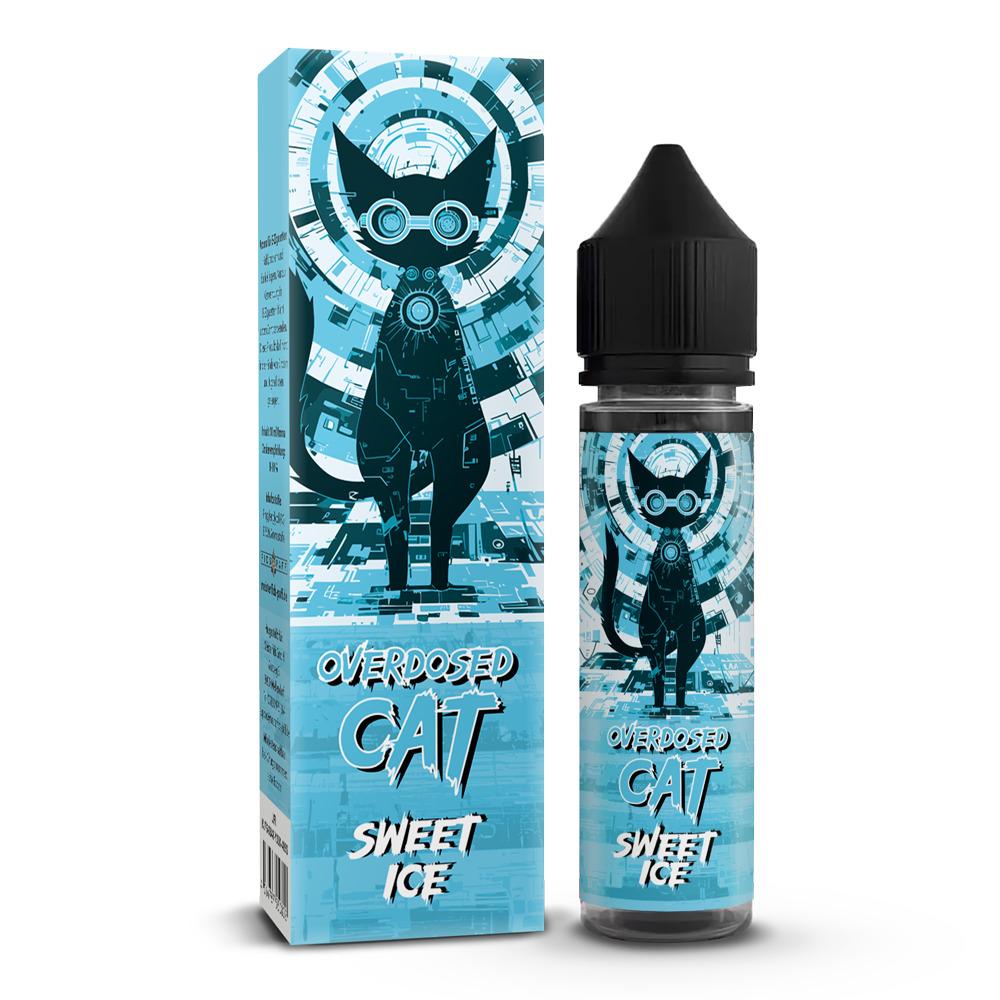 10ml Overdosed Cat Aroma - Sweet Ice (Longfill in 60ml Chubby Flasche)