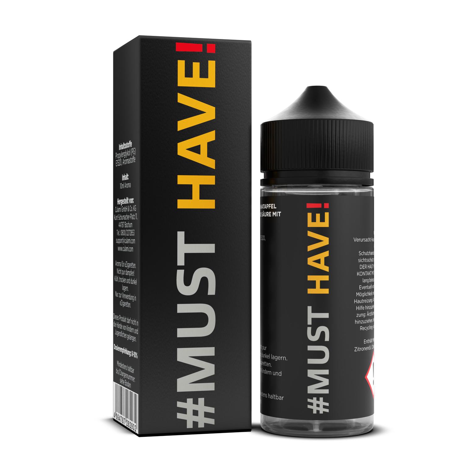 10ml Must  Have Aroma - ! - (Longfill in 120ml Chubby Flasche)