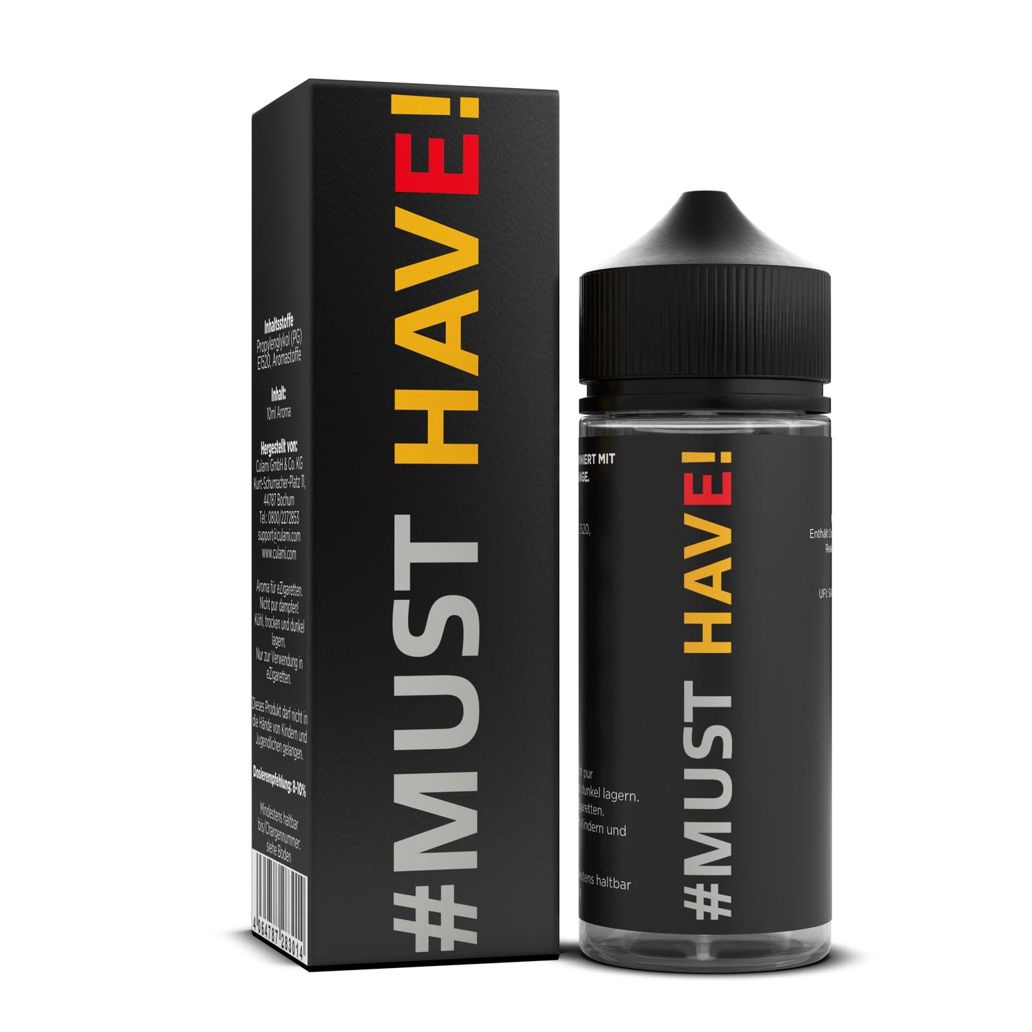 10ml Must  Have Aroma - E - (Longfill in 120ml Chubby Flasche)