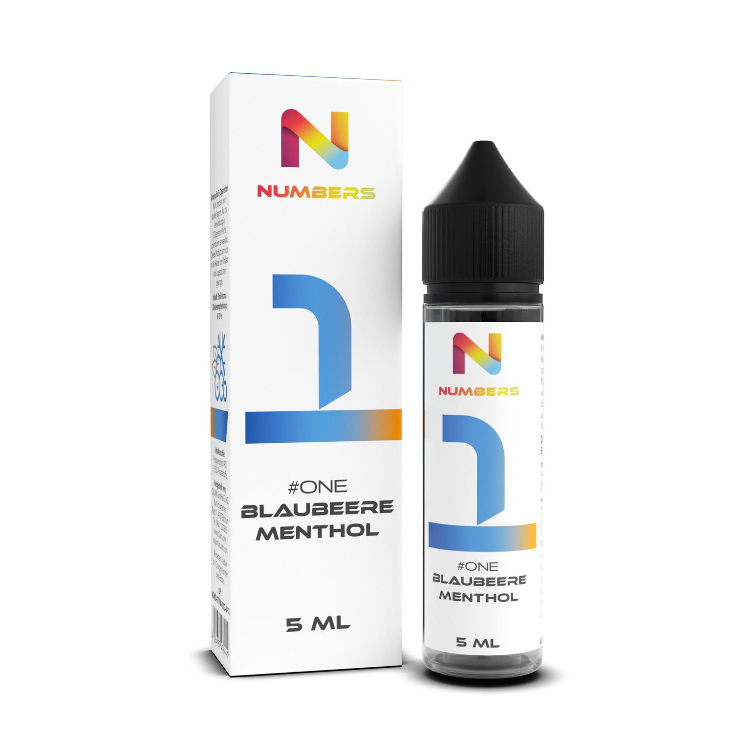 5ml Numbers Aroma 1 (Longfill in 60ml Chubby Flasche)